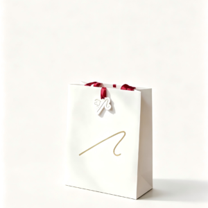 White Craft Paper Bag